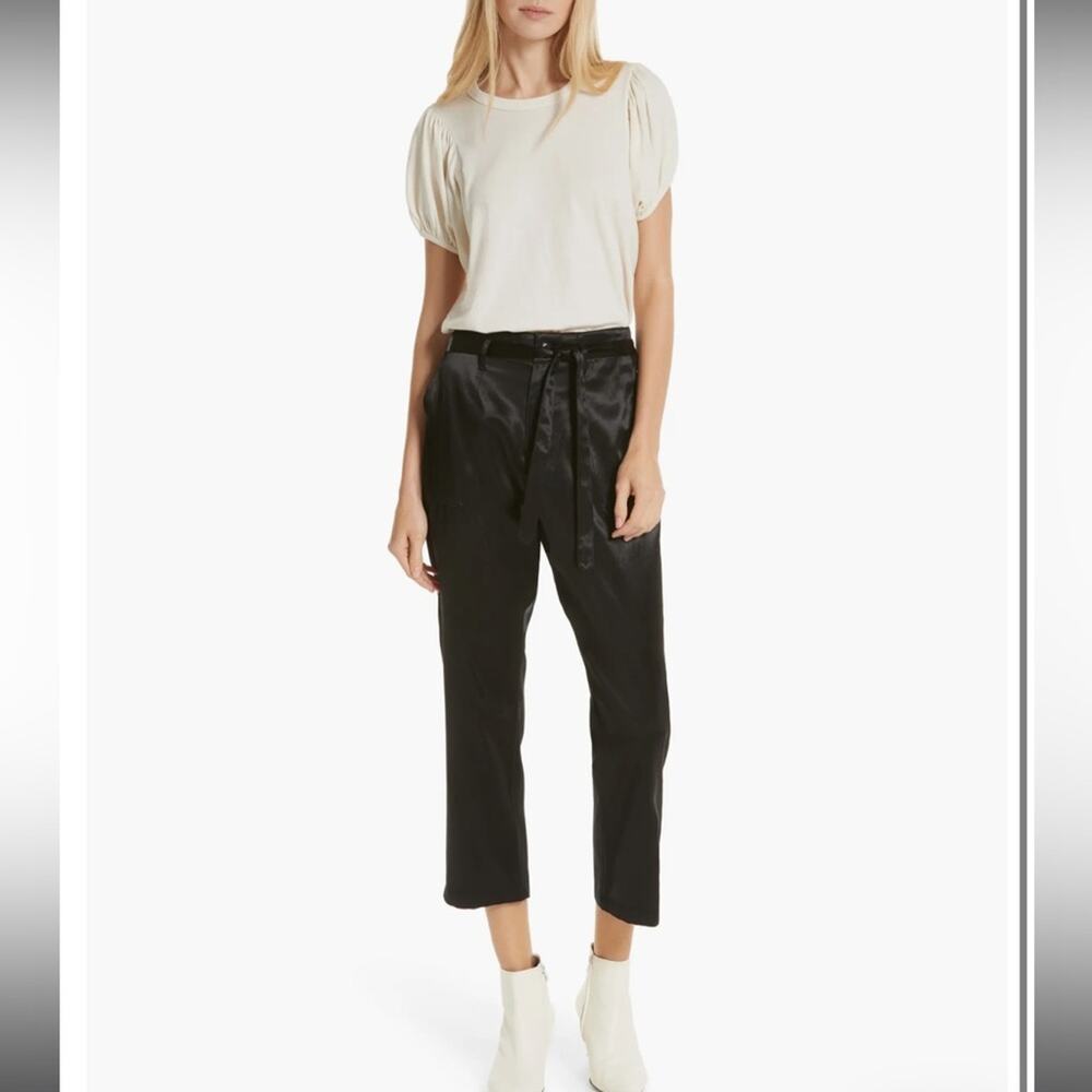 NWT The Great The Satin Convertible Trouser Size US 6/8